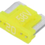 Siguranta 20A 58VDC auto 11mm aliaj de staniu ESKA 341731-58V